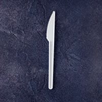 Ніж 16 см БІЛИЙ 100 шт