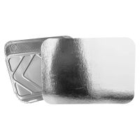 Кришка до алюмінієвого контейнера 2380 мл з алюмінієвої фольги і картону R2L (SP 86 L)