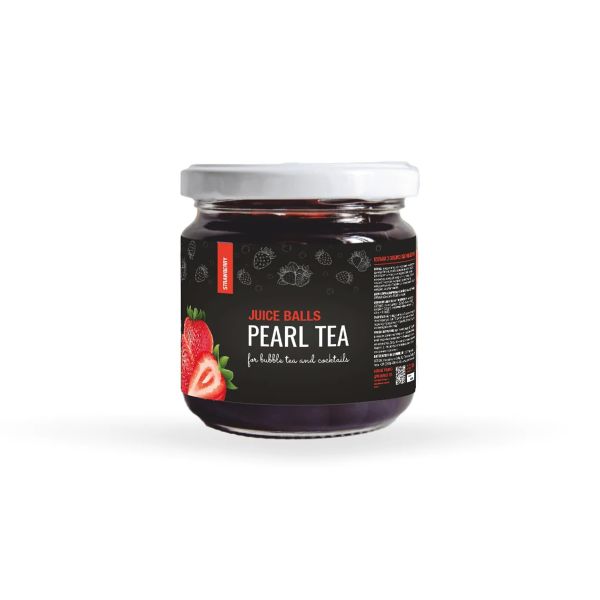 Bubble Tea Соковиті кульки зі смаком Полуниці 210 г