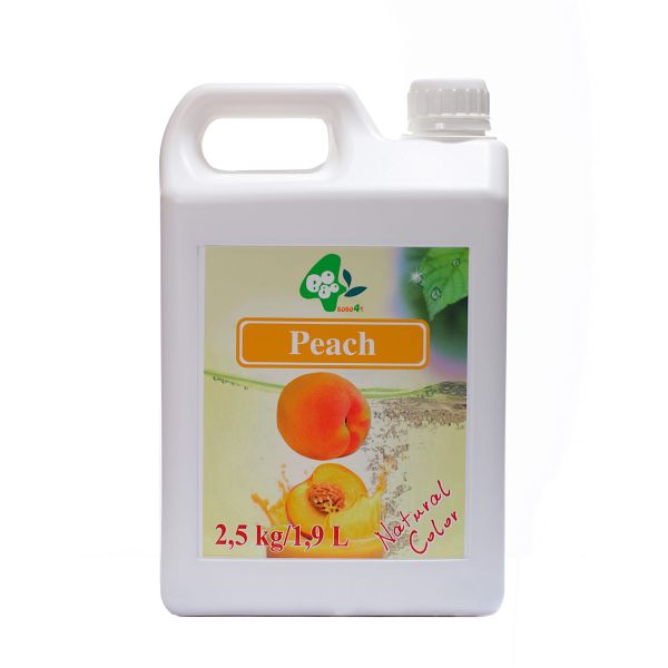 Сироп для Коктейлів Персик PearlTea 2.5 кг