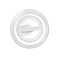 Кришка пластикова D-95 мм РР з ложечкою для десертів