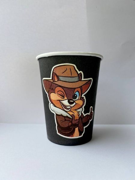 Стакан паперовий 250 мл Чіп і Дейл