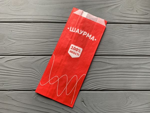 Упаковка для шаурми 220*90*50 мм 40 г/м2 100 шт 
