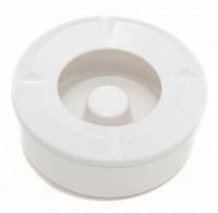 Попільничка вітрозахисна з кришкою з меламіну біла One Chef