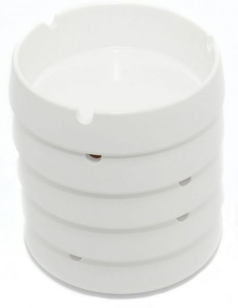 Попільничка кругла відкрита біла One Chef