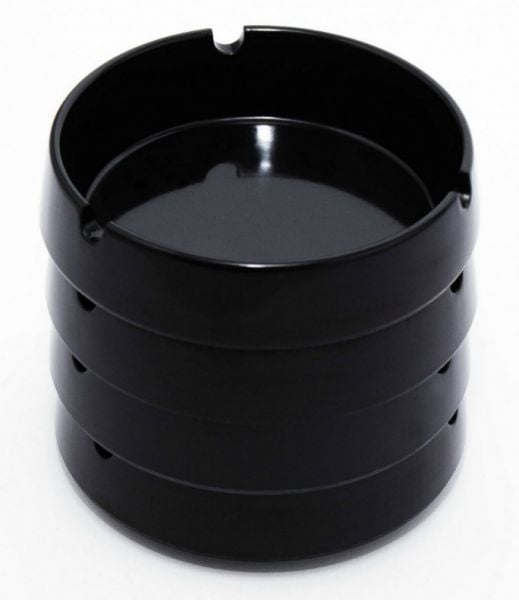 Попільничка кругла відкрита чорна One Chef