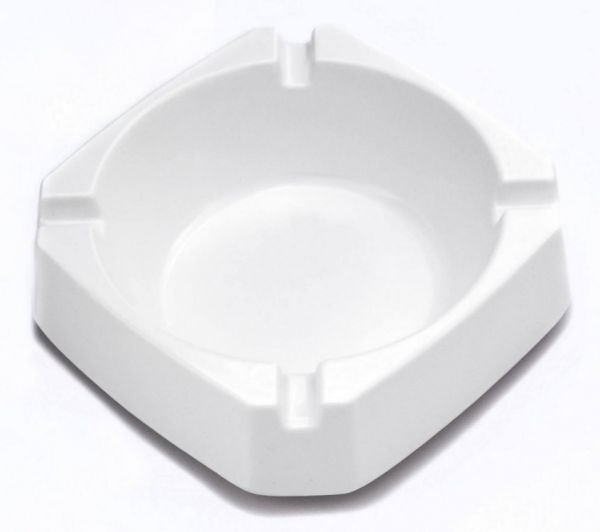 Попільничка квадратна відкрита біла One Chef