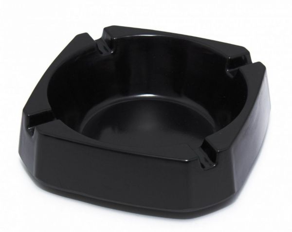 Попільничка квадратна відкрита чорна One Chef