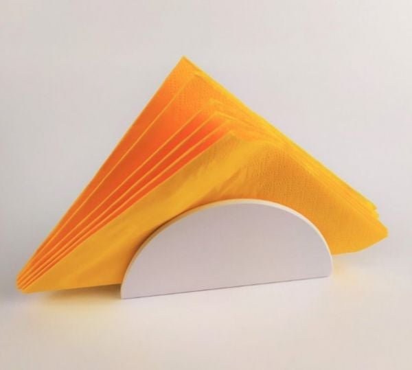 Серветниця біла 140*65*50 мм One Chef