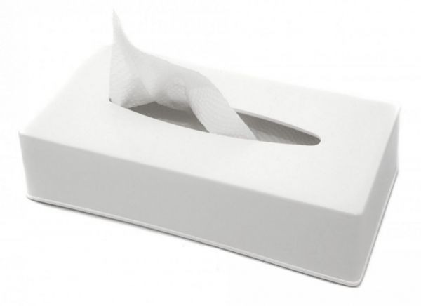 Диспенсер 210*95*115 мм для серветок з Z-складанням білий