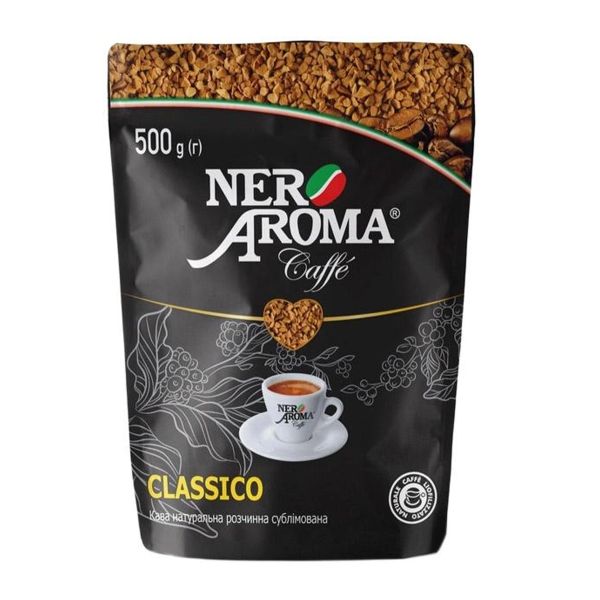 Кава розчинна NERO AROMA CAFFE CLASSICO 500 г