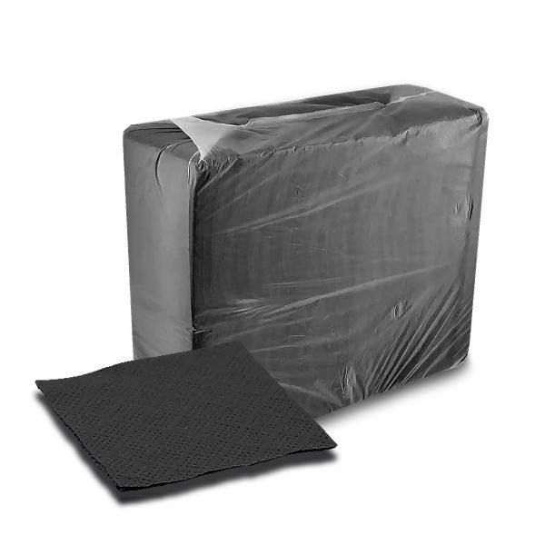 Серветки паперові Барні 24х24 см чорні 400 шт