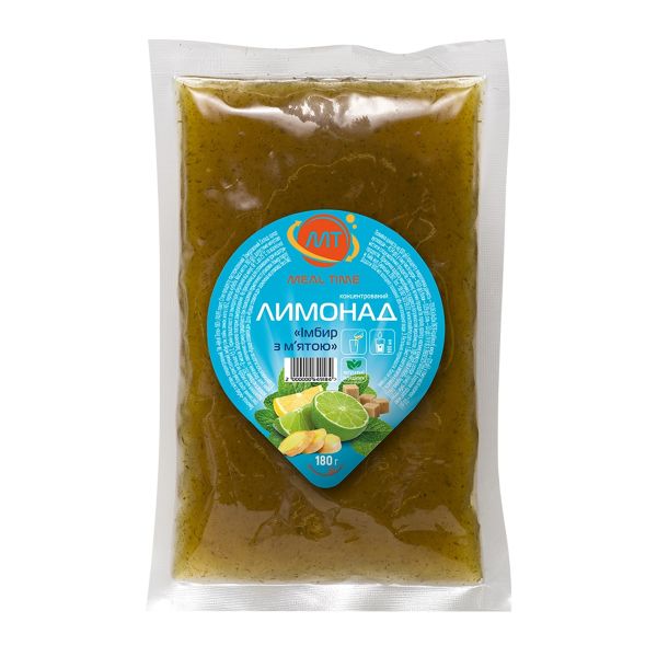 Концентрат лимонаду Meal Time Імбир з мʼятою 180 г