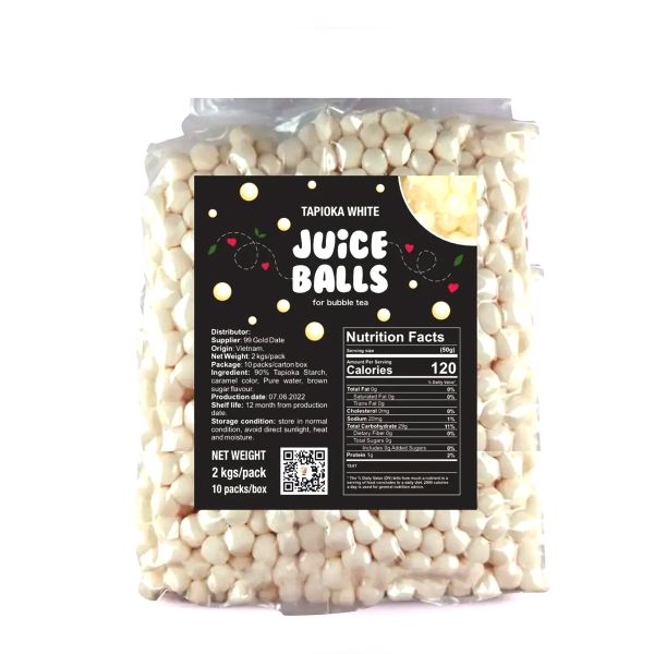 Bubble Tea Тапіока Біла 2 кг