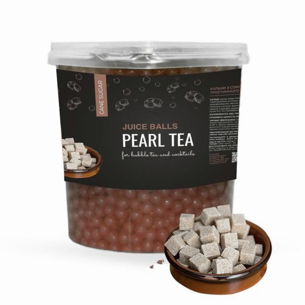 Bubble Tea Соковиті кульки зі смаком Тростинного цукру 3,2 кг