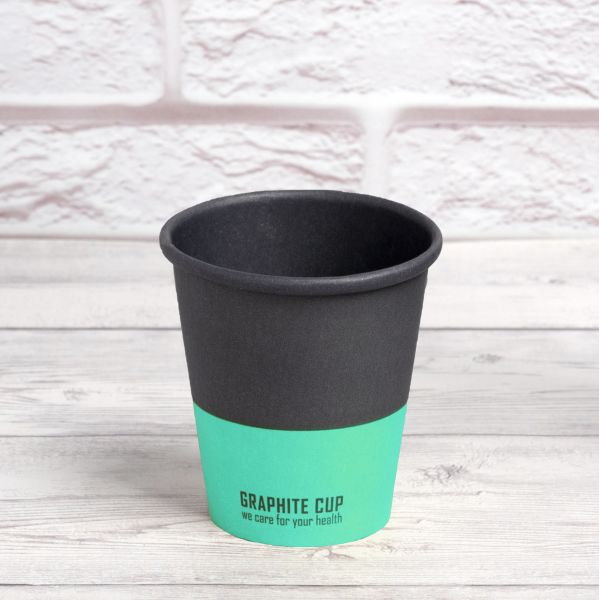 Стакан паперовий 175 мл GRAPHITE CUP