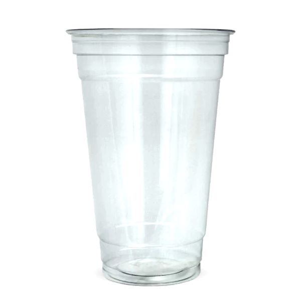 Стакан пластиковий РЕТ Люкс 600 мл 50 шт