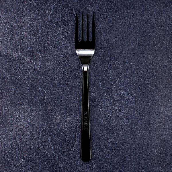 Виделка Standart 18 см 50 шт ЧОРНА