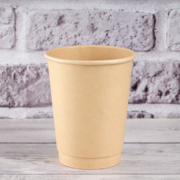 Стакан паперовий двошаровий БАМБУК 400 мл