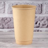 Стакан паперовий двошаровий БАМБУК 500 мл