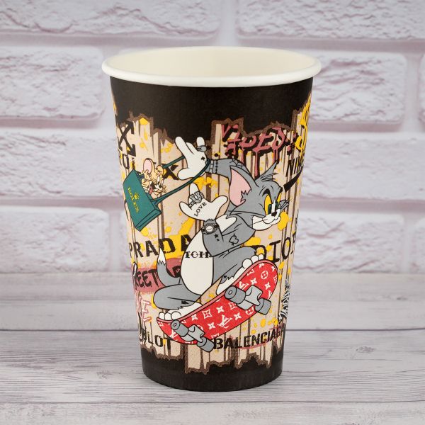 Стакан паперовий 500 мл CARTOON`S