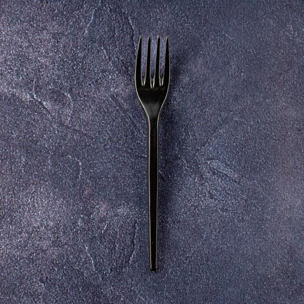 Виделка 16 см ЧОРНА 100 шт