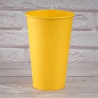 Стакан паперовий 500 мл YELLOW