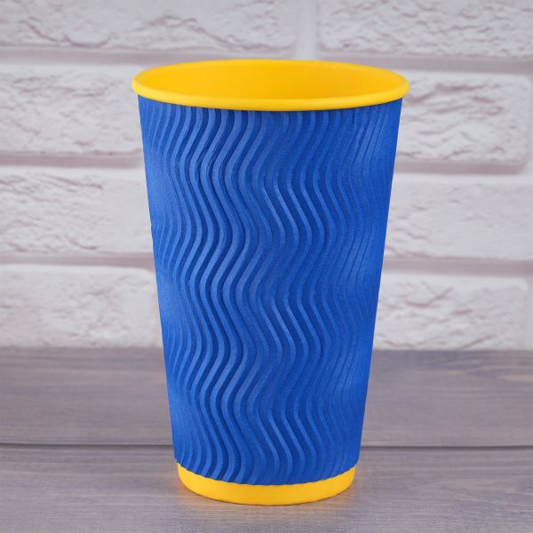 Гофростакан Ripple ПЕРЕМОГА 500 мл