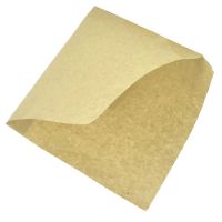 Упаковка бумажная для блинов и бургеров уголок 125*150*0 мм 40г/м2 КРАФТ 2000 шт