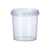 Контейнер з кришкою РР 500 мл d-98 мм h-100 мм ПРОЗОРИЙ 25 шт