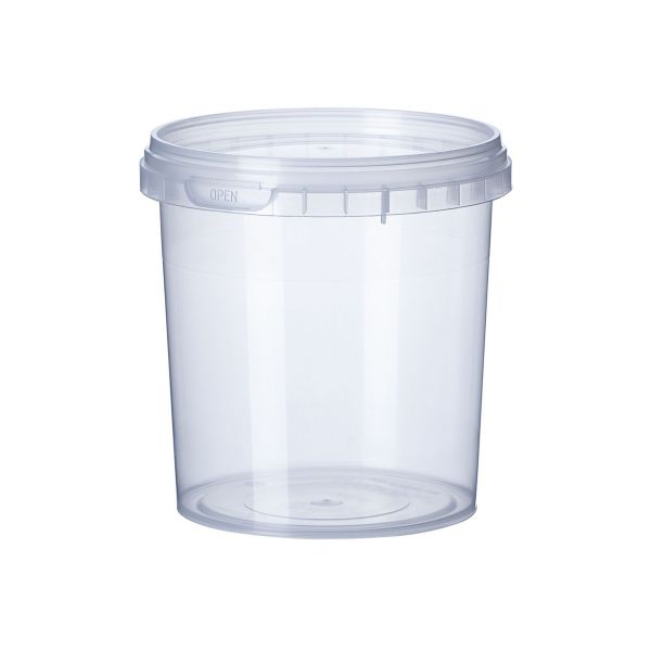 Контейнер з кришкою РР 500 мл d-98 мм h-100 мм ПРОЗОРИЙ