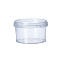 Контейнер з кришкою РР 280 мл d-98 мм h-59 мм ПРОЗОРИЙ 25 шт