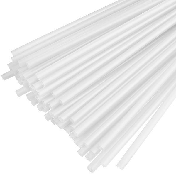 Трубочки рівні d-4.8 мм L-210 мм прозорі в індивідуальній паперовій упаковці 200 шт