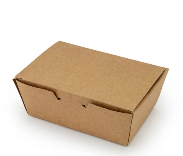 Коробка картонна для суші та других страв 165*105*58 мм КРАФТ