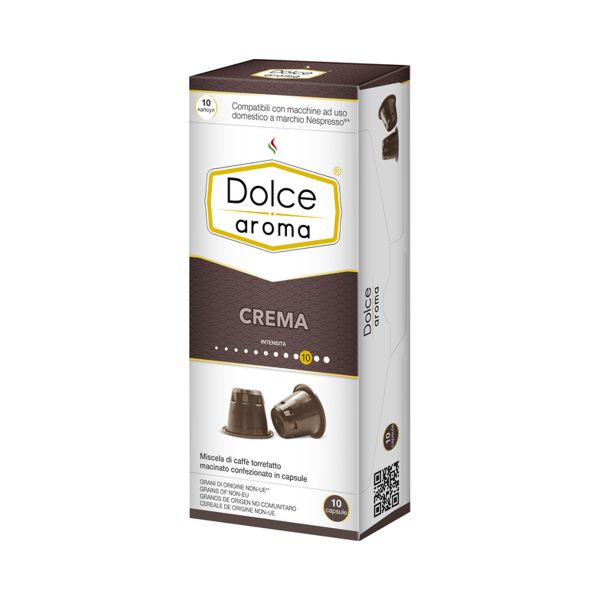 Кава в капсулах Dolce Aroma Crema для системи Nespresso 10 шт