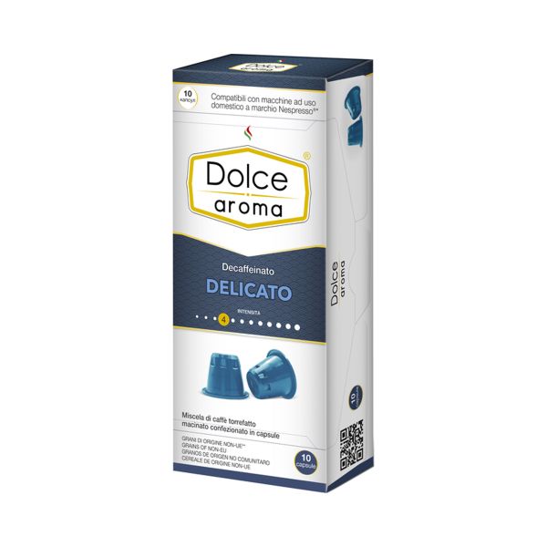 Кава в капсулах Dolce Aroma Delicato для системи Nespresso 10 шт