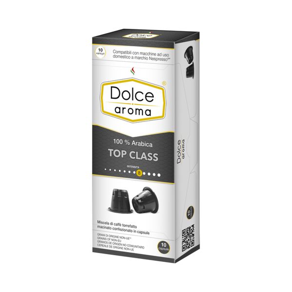 Кава в капсулах Dolce Aroma Top Class для системи Nespresso 10 шт