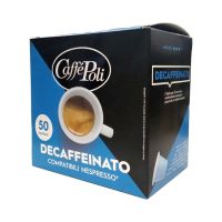 Кава в капсулах Caffe Poli Decaffeinato для системи Nespresso 50 шт