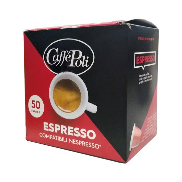 Кава в капсулах Caffe Poli Espresso для системи Nespresso 50 шт