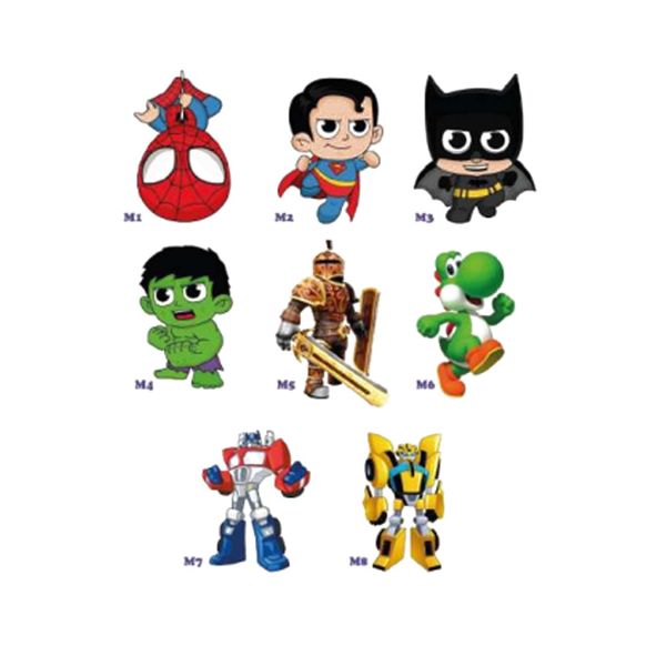 Пряники медово - імбирні тематичні - мультгерої 43 г 9 шт