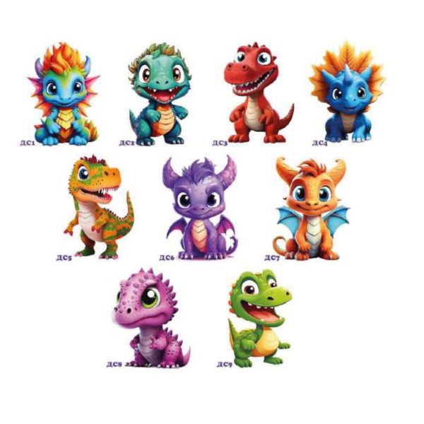 Пряники медово - імбирні тематичні - діносвіт 43 г 9 шт