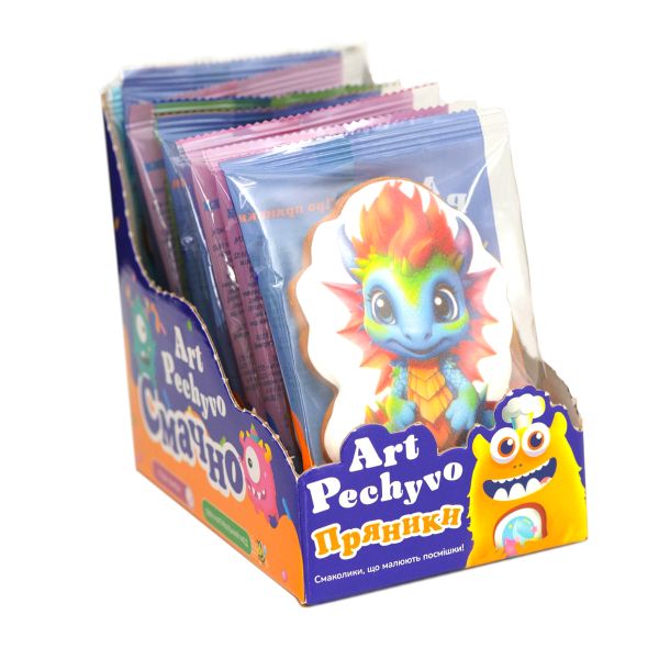 Пряники медово - імбирні тематичні - діносвіт 43 г 9 шт