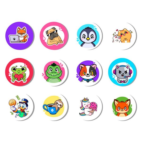 Пряники медово-імбирні з передбаченням - чудові звірята 17 г 20 шт