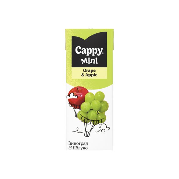Нектар Cappy mini Яблуко-виноград 0,2 л