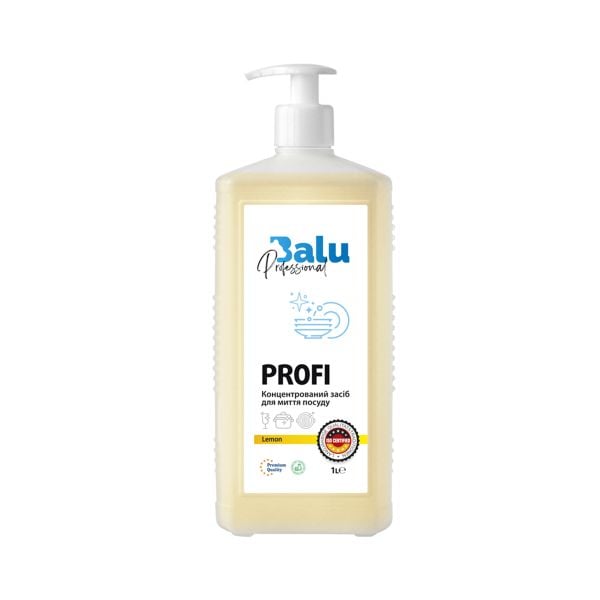 Професійний засіб для миття посуду BALU Profi Lemon Концентрат 1 л
