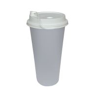 Стакан + Крышка РР комплект  Bubble Tea 600 мл 50 шт