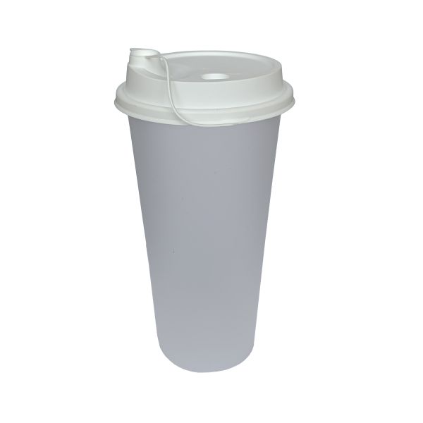 Стакан + Кришка РР комплект Bubble Tea 600 мл 50 шт