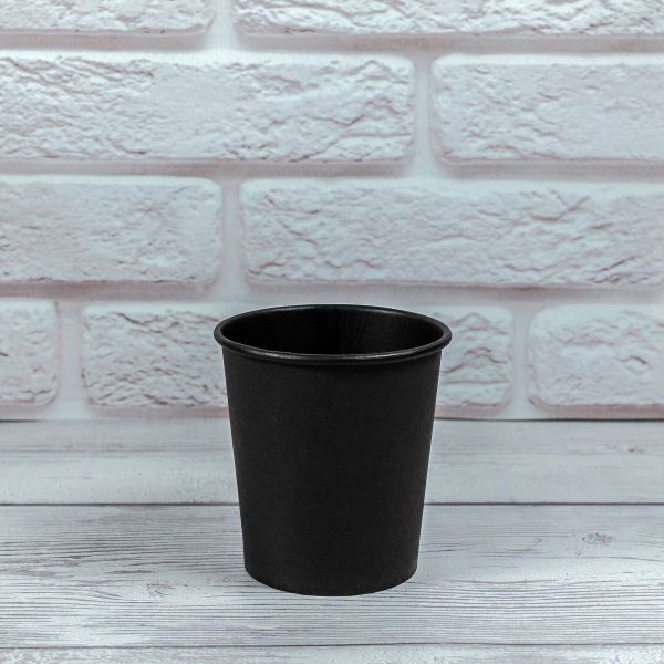 Стакан паперовий 110 мл ALL BLACK