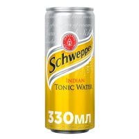 Напій газований Schweppes Indian Tonic 0,33 л Ж/Б