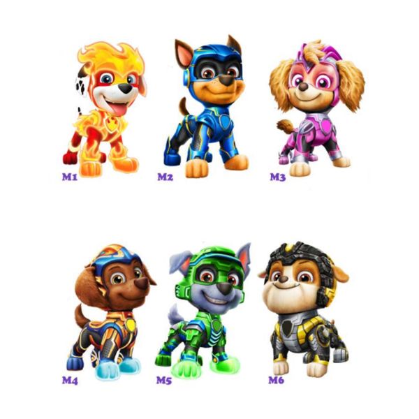 Пряники медово - імбирні тематичні - мультгерої Щенячій патруль 43 г 9 шт
